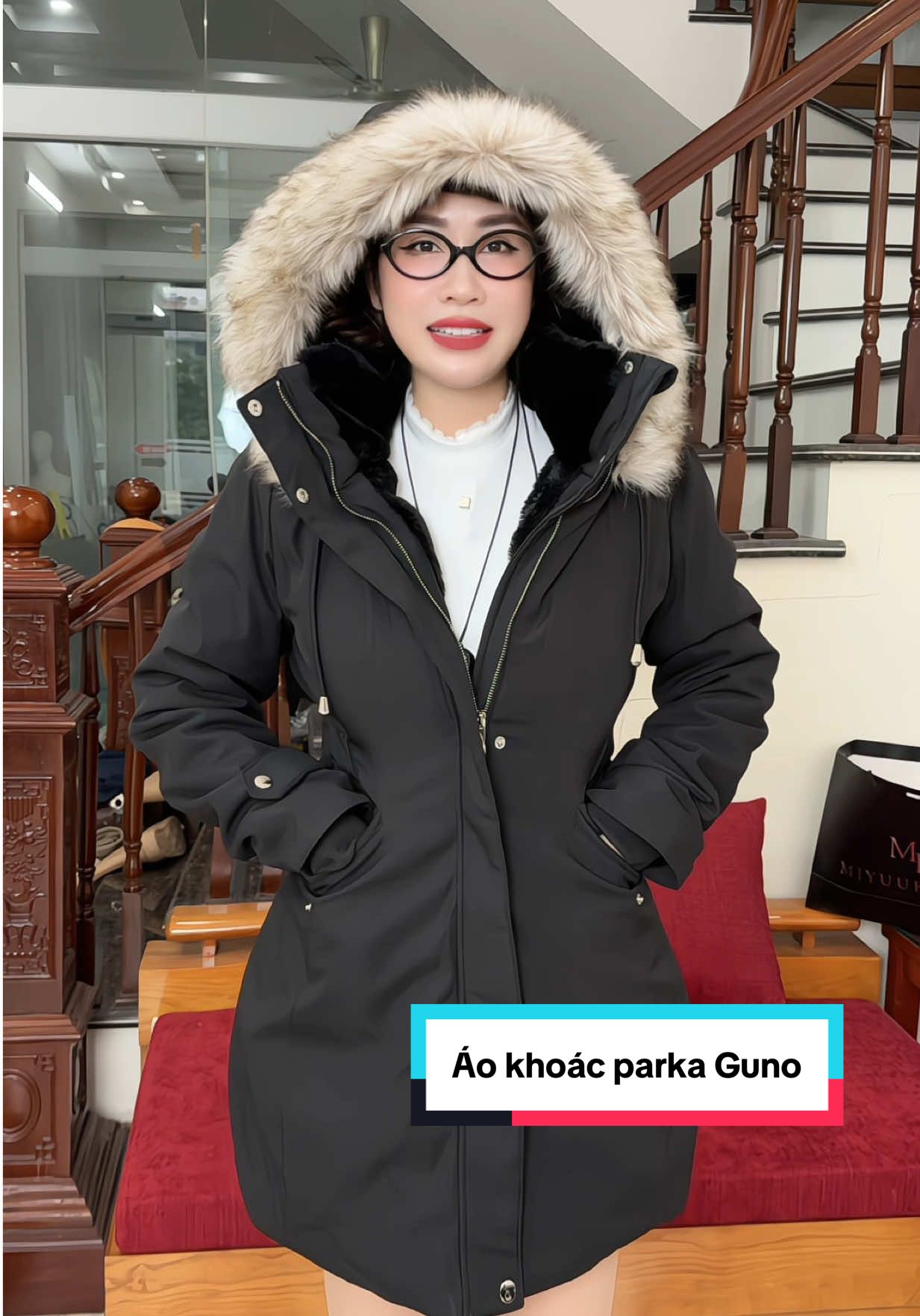 Áo khoác parka Guno#phượng_phơi_phới1982 #review #sinhnhatguno #áo_parka_guno #guno3tuoi 