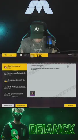 Le regalan el pase a deianck 😱 #deianck #freefire #kick 