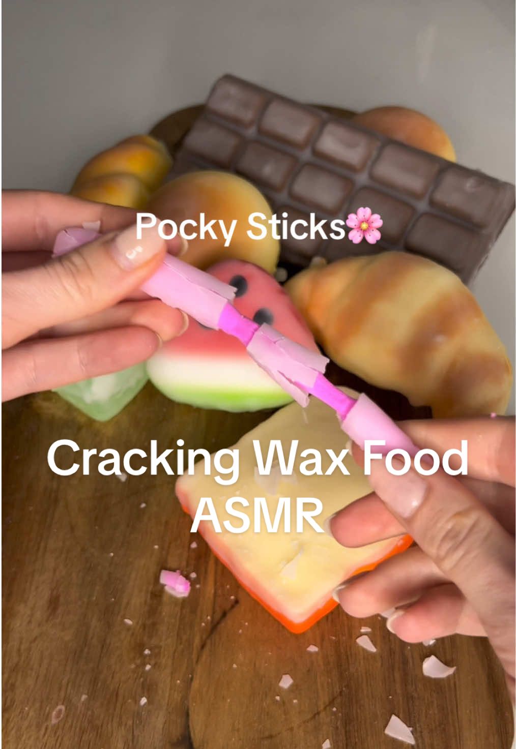 The Toast was my favorite 🍞❤️ #waxcracking #waxfood #clayfoam #satisfying #asmr 