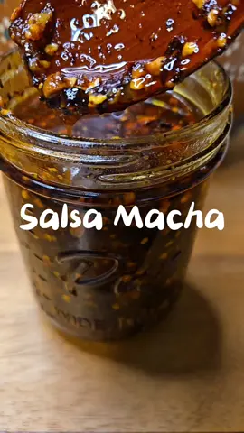 Receta de Salsa Macha, fácil de preparar y muy sabrosa.#comidamexicana #mexicanfood #parati #salsamacha #salsas 