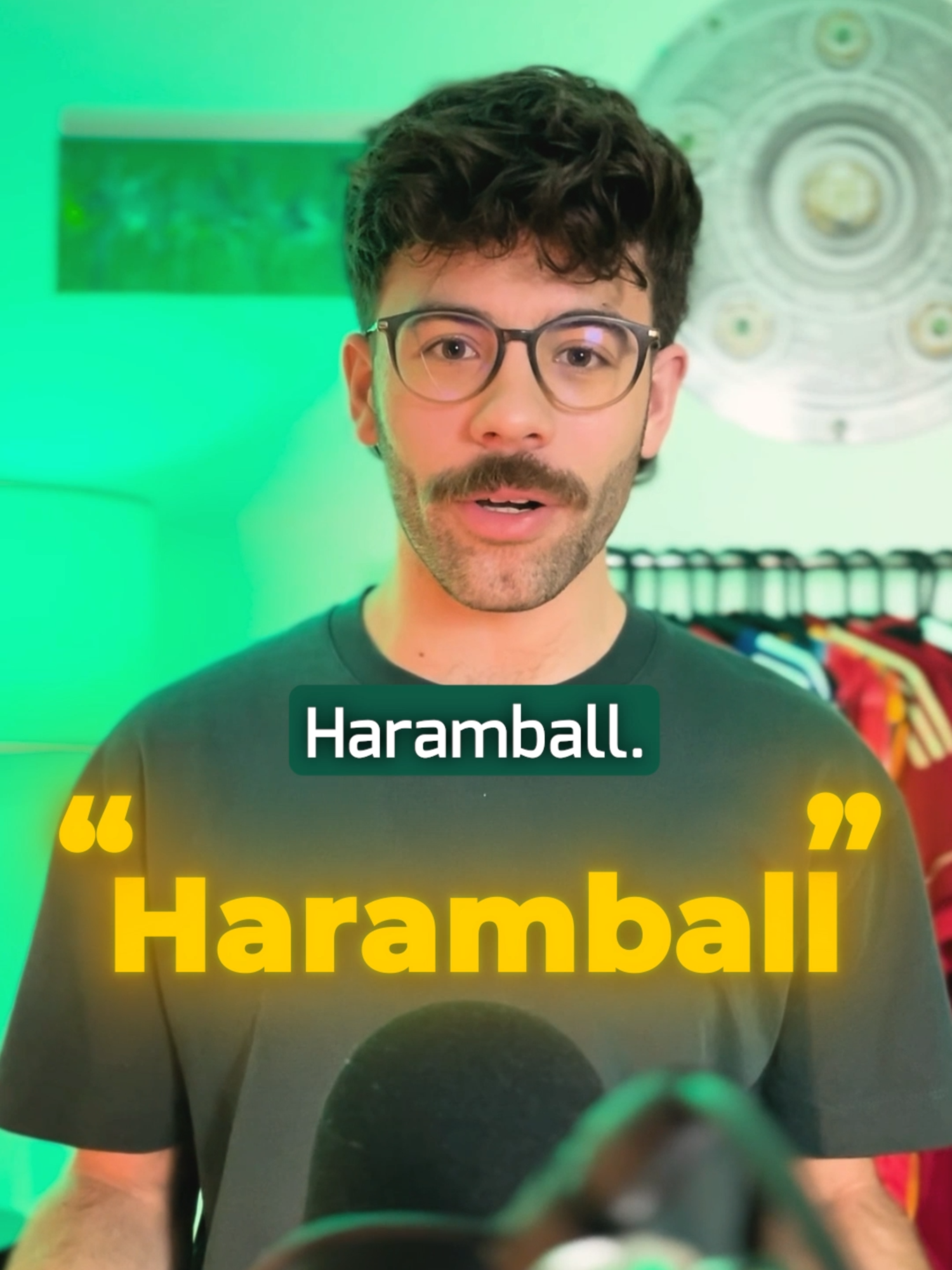 Ein neuer Fachbegriff im Fußball: Haramball #fussball