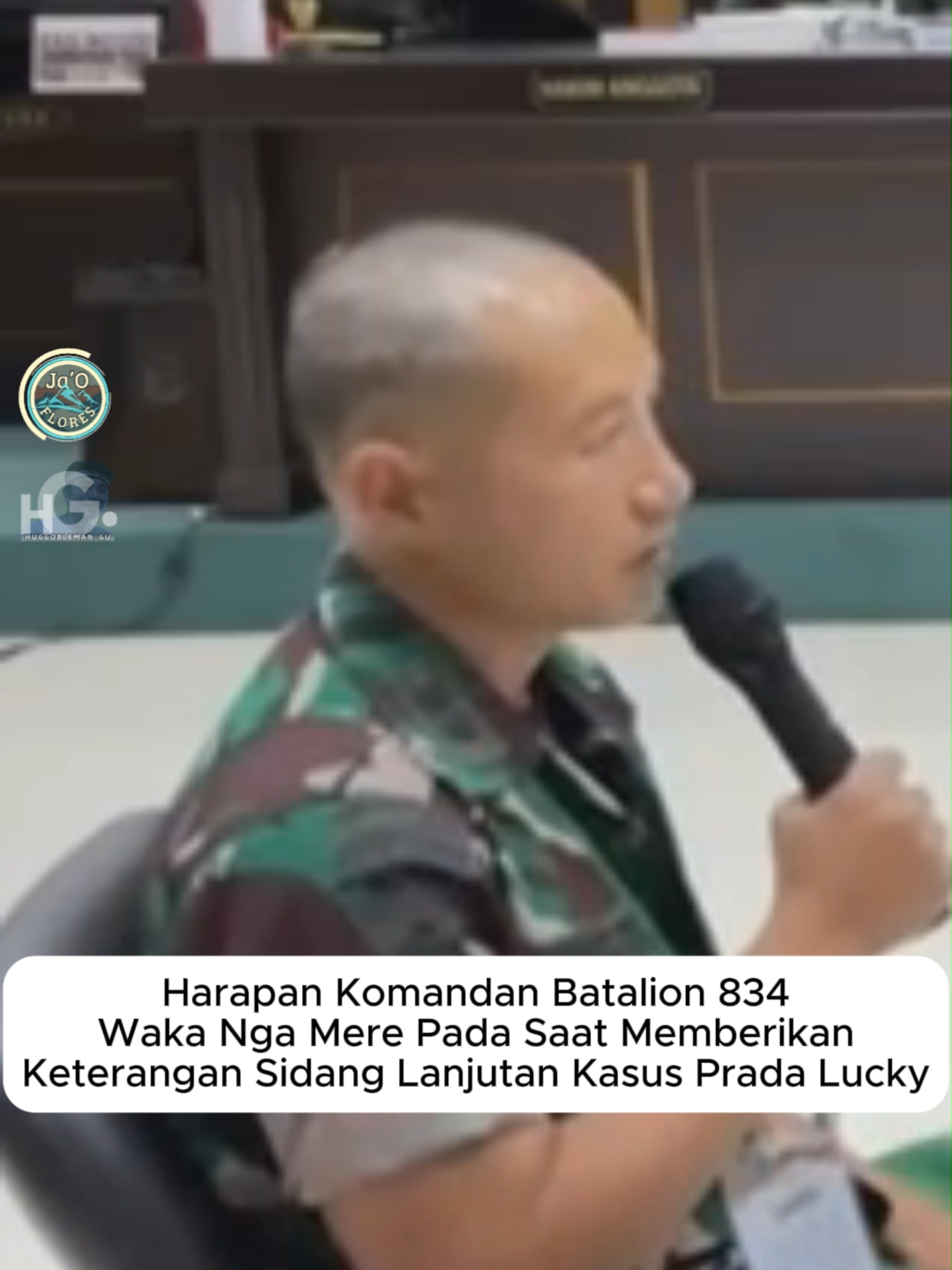 Harapan Komadan Batalyon 834 Waka Nga Mere.,   Komandan Yonif (Danyon) 834 Makanga Mere Letkol Inf Justik Handinata ingin agar seluruh terdakwa dalam perkara kematian Prada Lucky Namo dihukum maksimal,  Ia berharap proses hukum berjalan transparan, kebenaran terungkap, dan terdakwa dihukum seadil-adilnya.,    #ntt #nttpride🏝🔥 #nttpride #flobamora #floresntt #nagekeo #wakangamere #pradalucky #pradarichard #pradaluckycheprilsaputranamo #pradarichardbulan