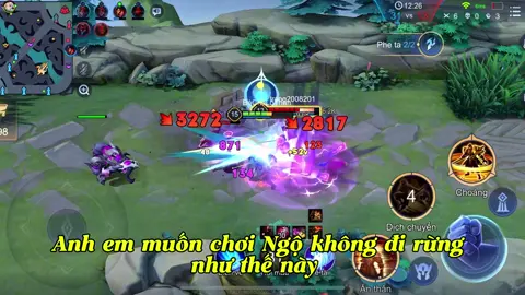 Build đồ ngộ không đi rừng mùa mới #lienquanmobile #trangbingocphuhieu #liênquânmobile 