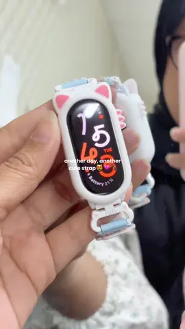 yuk samaan😍😚 #straplucu #fyp #xiaomiband #smartband #miband9 
