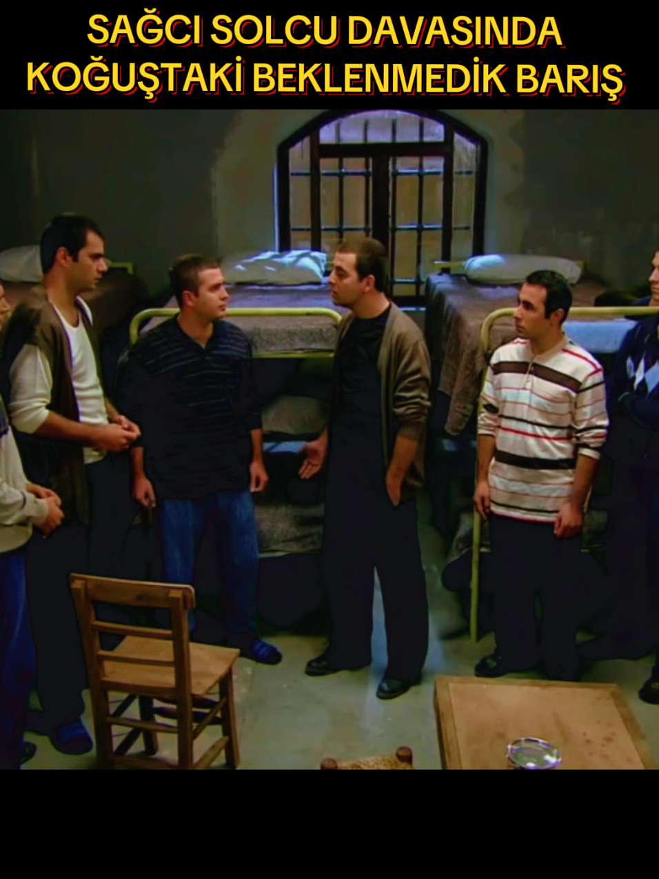 her gece tutulan nöbet artık o gün son bulmuştu sağcı solcu davası uzun süren tartışmadan sonra belki de o gün o koğuşta bitmişti... 