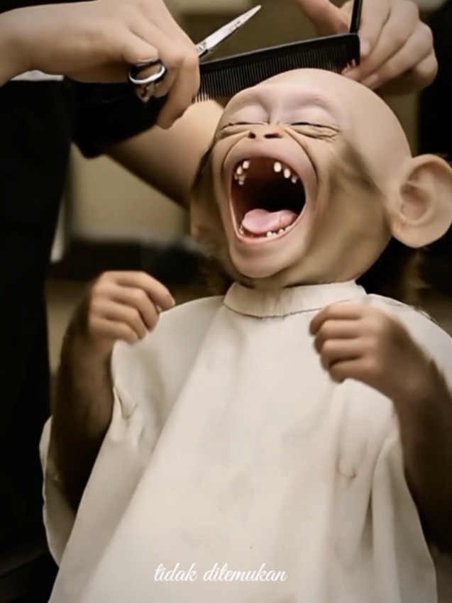 POV ketika cowok potong rambut. #monyetlucu #jogedviral #joged #gemes #anomali 