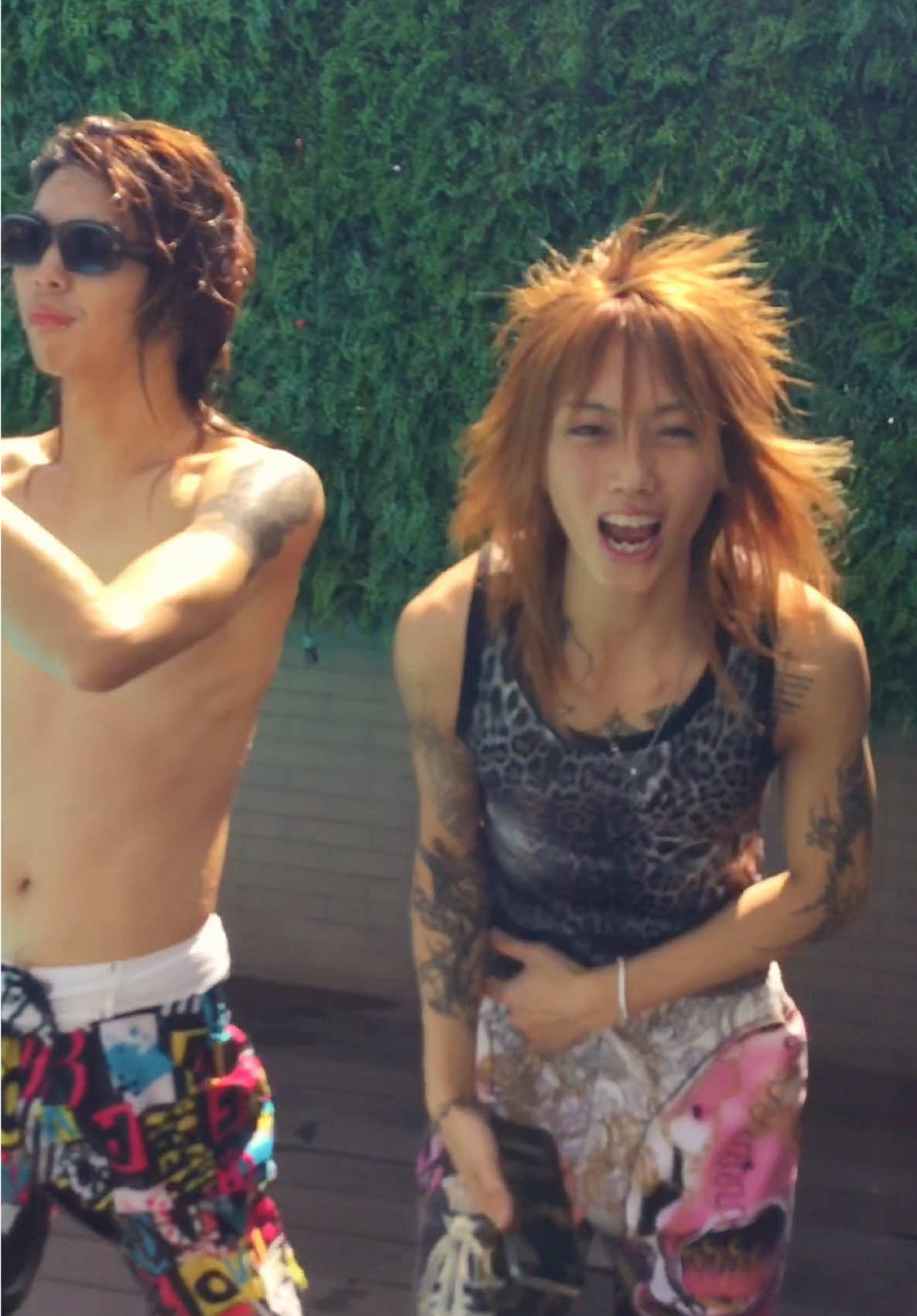 This is 2025 Thailand party🌺 Take by ipod touch 📱 @こーすけ  @ライジン  #thailand #tumblr #2014tumblr #2010s#gyaruo 