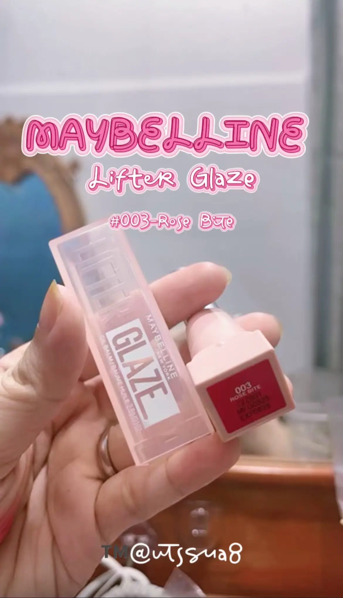 Màu hồng đào siu xinh #CộngTácVớiMaybelline #makeup #TikTokShop1111 #SaleVuiNhatNam  #lifterglaze