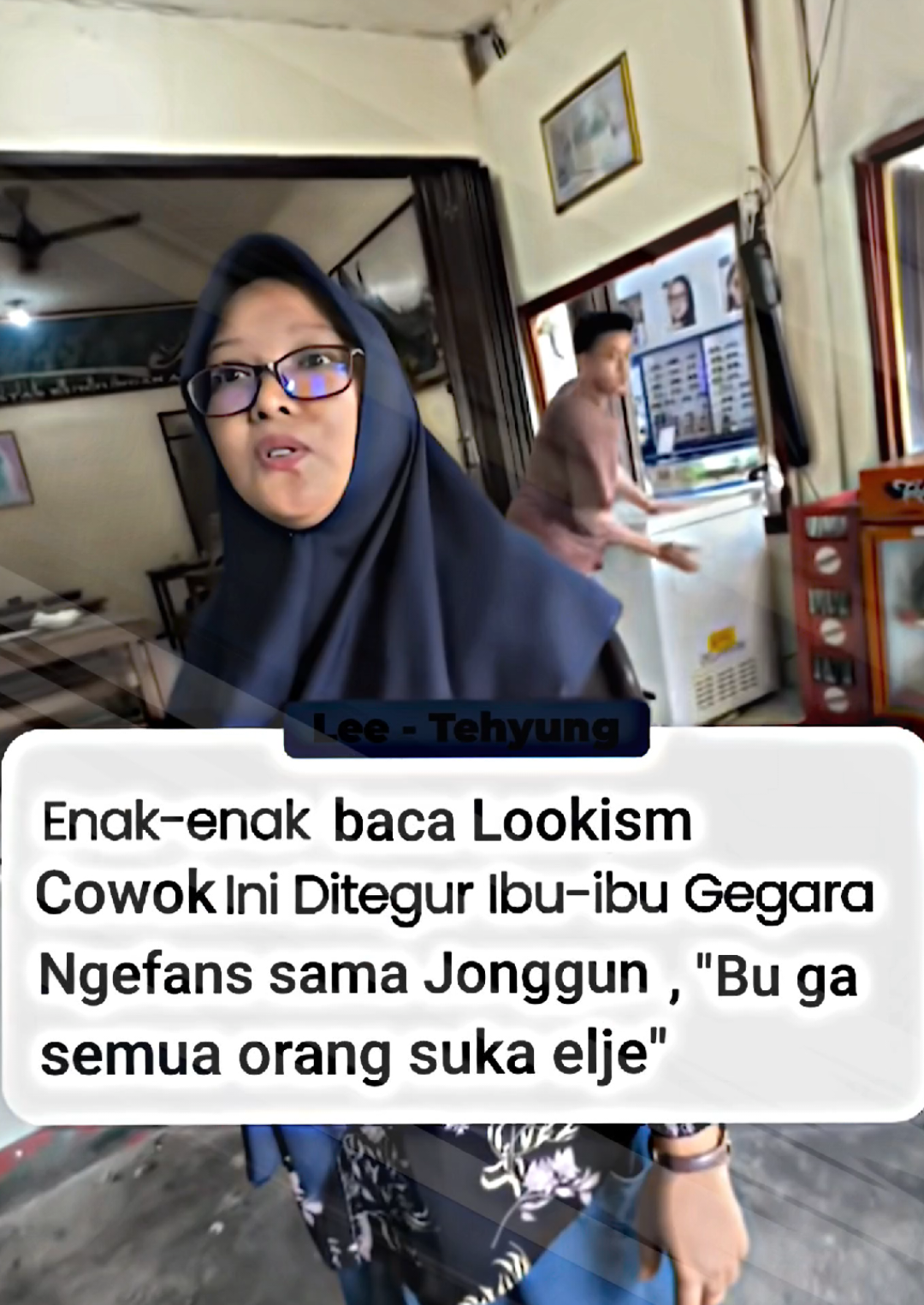 Ibu ini blom kenal mang U'un🤭🤫👀 #lookism #manhwa #parkjonggun #jonggun 