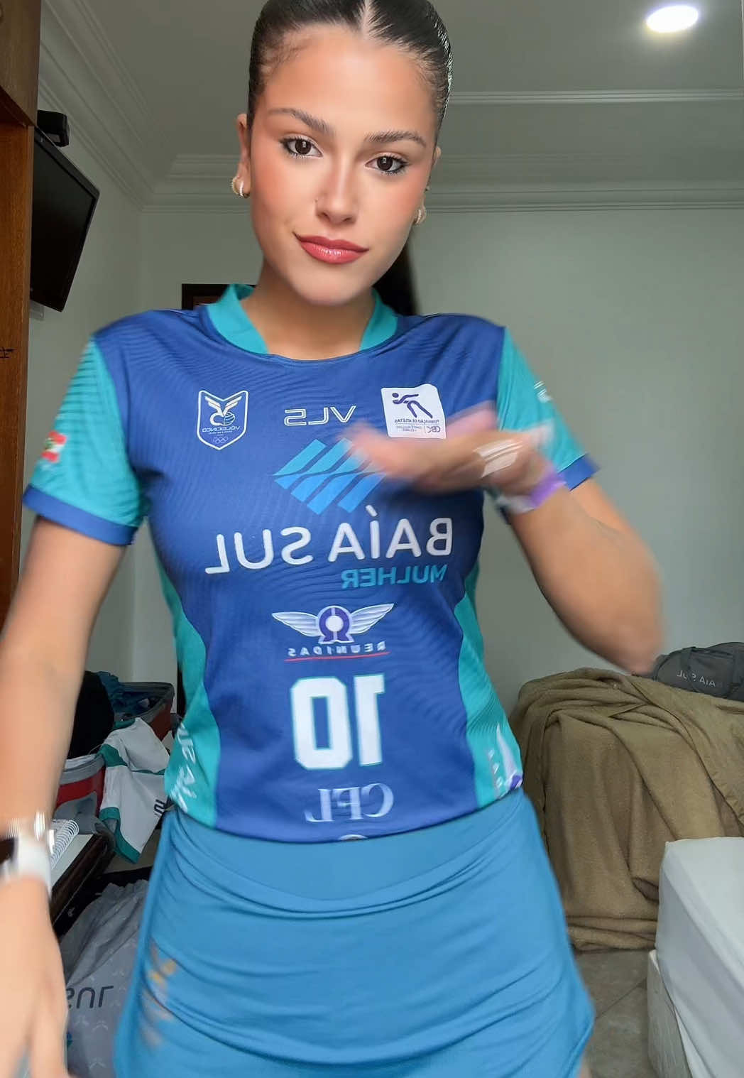 pré estreia cbi u19 💙 #volei #liviapagani #CBI #🔟 