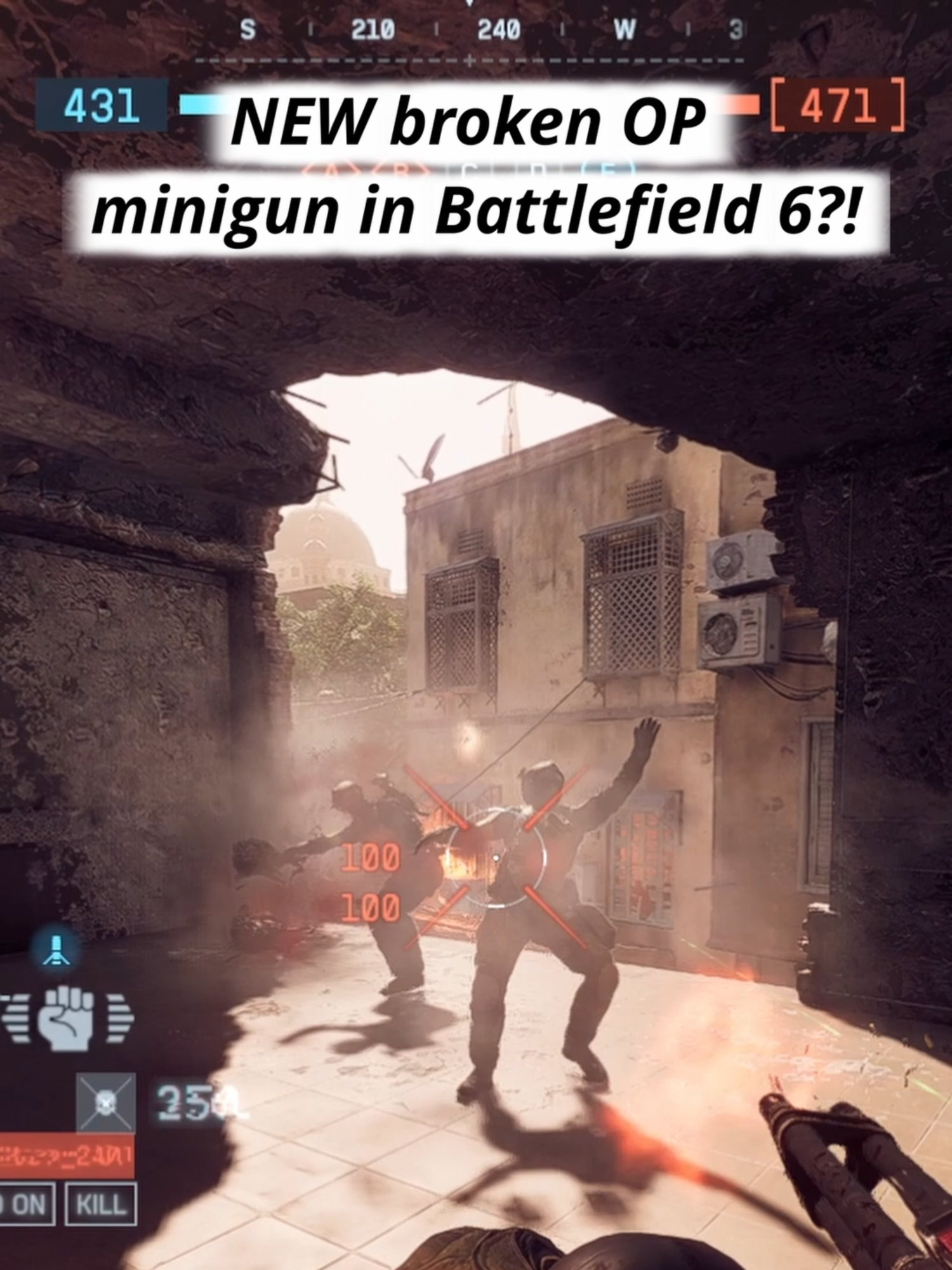 New BROKEN minigun in todays Battlefield 6 update! #Battlefield6 #fyp #update #Battlefieldclips #Battlefield #Battlefieldtiktok