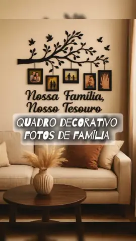 é lindo uma forma perfeita de demonstrar amor a família #decoracao #familia #quadro #sala #tiktokshop 