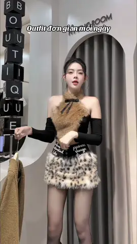 UMEE STORE | Châb váy lông cạp chữ mới về QC