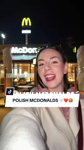Polish McDonald’s - what’s different about it? I live in America and I can confidently say, POLISH MCDONALDS is 1000000 X better! Stay turned for @McDonald’s @McDonald’s Poland breakfast content! 💛❤️🤍❤️ #mcdonalds #mcdonaldpolska #poland #fastfood #wiesmak 