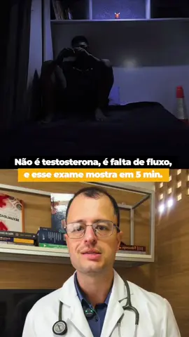 Você acha que é testosterona… Mas na verdade é falta de fluxo. E existe um exame simples que revela isso em 5 minutos. A maioria dos homens nem sabe que ele existe — e paga o preço na performance. Quer entender por que isso muda tudo? 👀 Assista até o final.