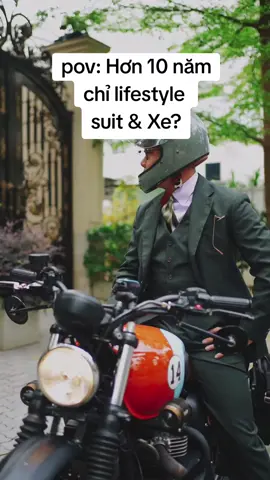 50 năm sau thì đăng xuất rồi #moto #triumphmotorcycles #triumph #3piecestailor #mexe 