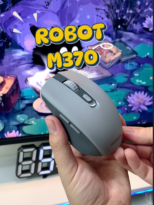 Chuột không dây Robot M370 – nhỏ gọn, ôm tay, bấm nhạy, pin lâu, giá cực ổn! Anh em nào cần chuột tiện dụng cho học tập, làm việc thì thử ngay nhé!  #chuộtkhôngdây #RobotM370 #reviewcôngnghệ #phụkiệnmáytính #congcongnghe.95
