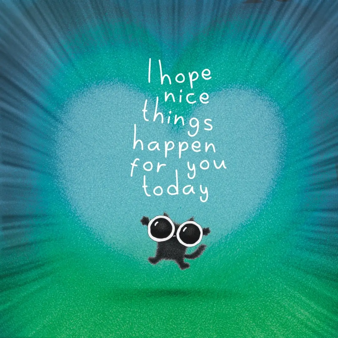 A tiny kitty with a big wish for your day 😽🤍 #cat #wholesome #goodwishes