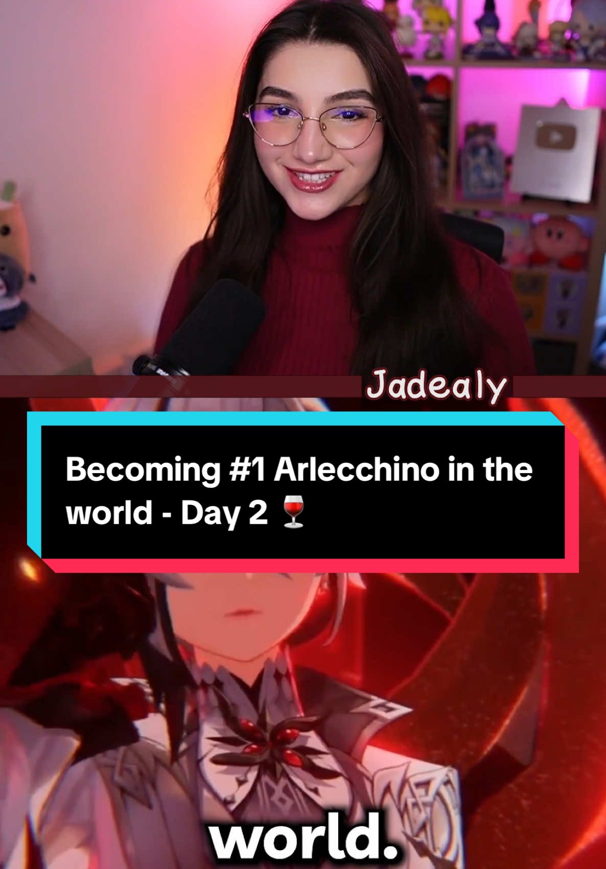DAY 2 - Slowly but surely..  #GenshinImpact #jadealy #foryoupage❤️❤️ #arlecchino #GamingOnTikTok 