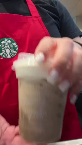 draft but this is my favorite way to order the iced pecan oatmilk latte c: modifications: brown sugar cold foam and extra pecan topping! #starbucks #starbucksdrinks #barista #fyp #starbucksbarista 