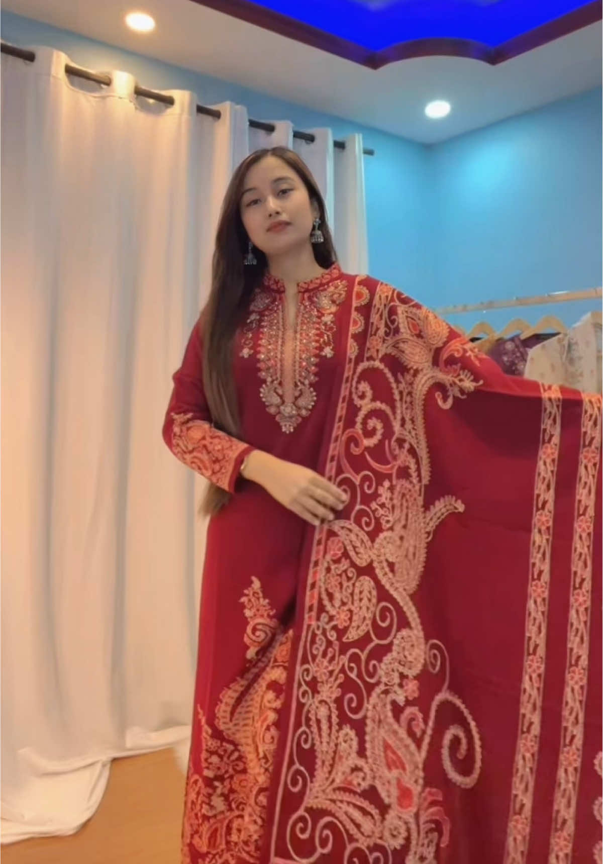 Brand(Koshki) Woolen kurti set ✨❤️ Available size 🌸#lalanacollection #DM #deliveryallovernepal🇳🇵 #fyp❤️ 