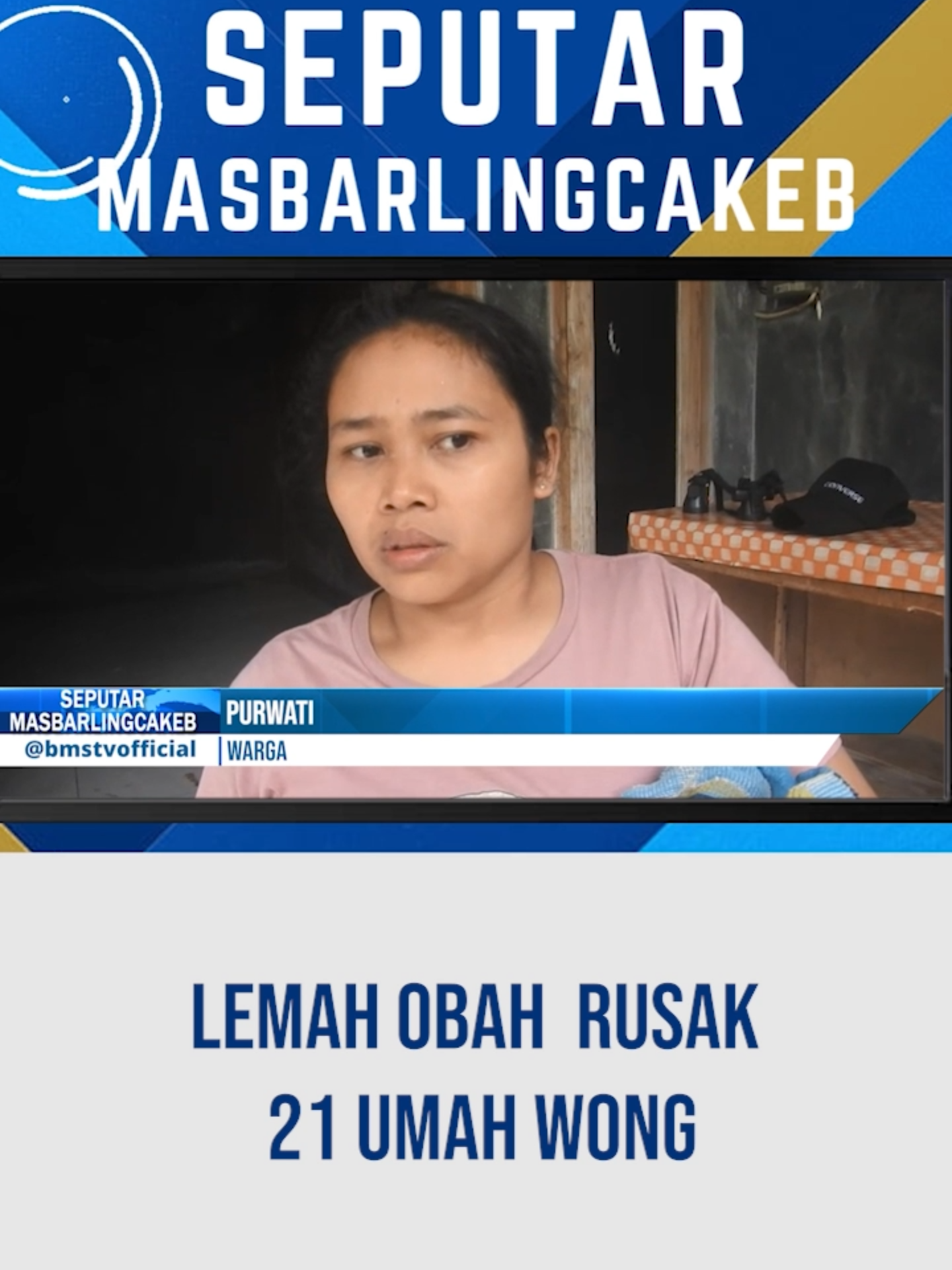 LEMAH OBAH  RUSAK 21 UMAH WONG#fypage #fypviralシ #fypp #fyppp #foryou #bmstvofficial #fyp
