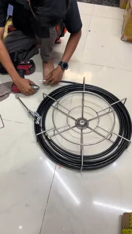 Cáp đánh xích thông cống nghẹt #toolbagcantho #suachuadien #diennuoc #donghedien #thongcongnghet