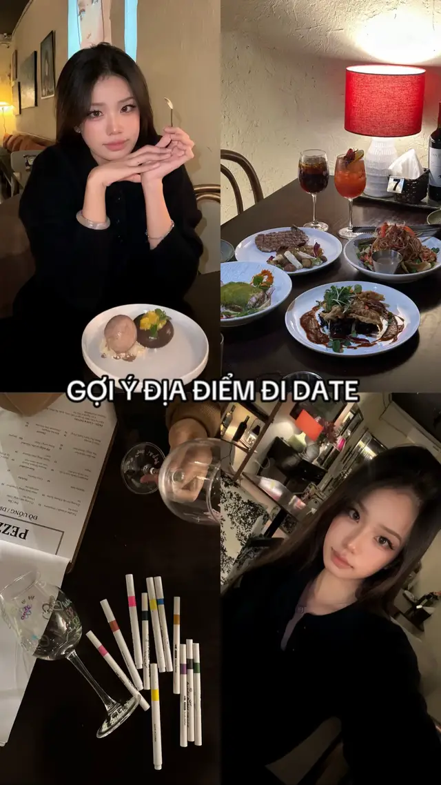 ông bà nào chưa biết đi date ở đâu thì note địa chỉ quán nè nè , xinh iu huhu quán đang có menu mớii đoá  À mà quán có bức tranh 