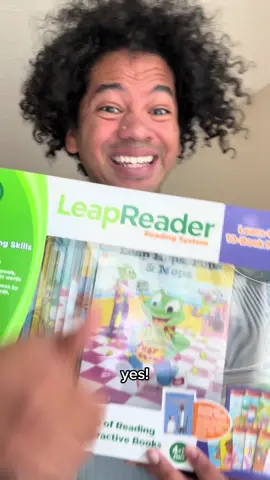 Help your child on their learn-to-read journey! 📚😊  Video Description: Mychal wonders if you or any of the readers in your life connect with reading by tracing alone with your finger, also known as finger tracking. He says, “THAT’S OKAY!” He brings out the @LeapFrog LeapReader system, helpful for early reading skills. The device can be used similarly to finger tracking, guiding you to use books to hear words read aloud, highlight them, sound out words, and even assists with spelling. He encourages and reminds you that you are a worthy LeapFrog reader ✨  #BookTok #LeapFrog #LFpartner #LeapIntoReading #Storytime 