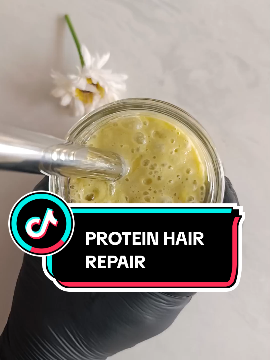 How to make protein Hair treatment for hair growth. #hairloss #hairgrowth #proteintreatment #hairrepair
