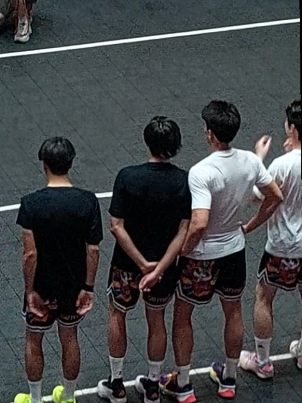 A teaser how they'll play when in a different team😈🏀⚫⚪ #JossGawin #จอสกวิน #JossWayar #GawinCaskey #3Fight3BasketBoySS2 