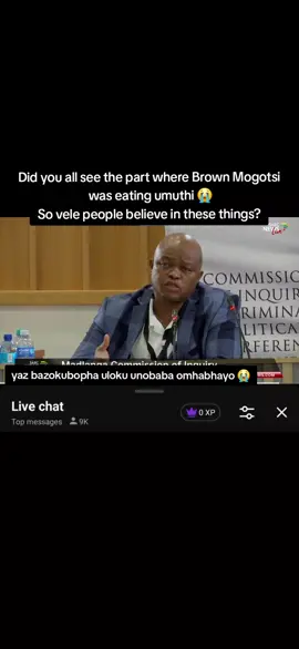 Brown Mogotsi testifies in Madlanga Commission update today thokozagogo dlozichild