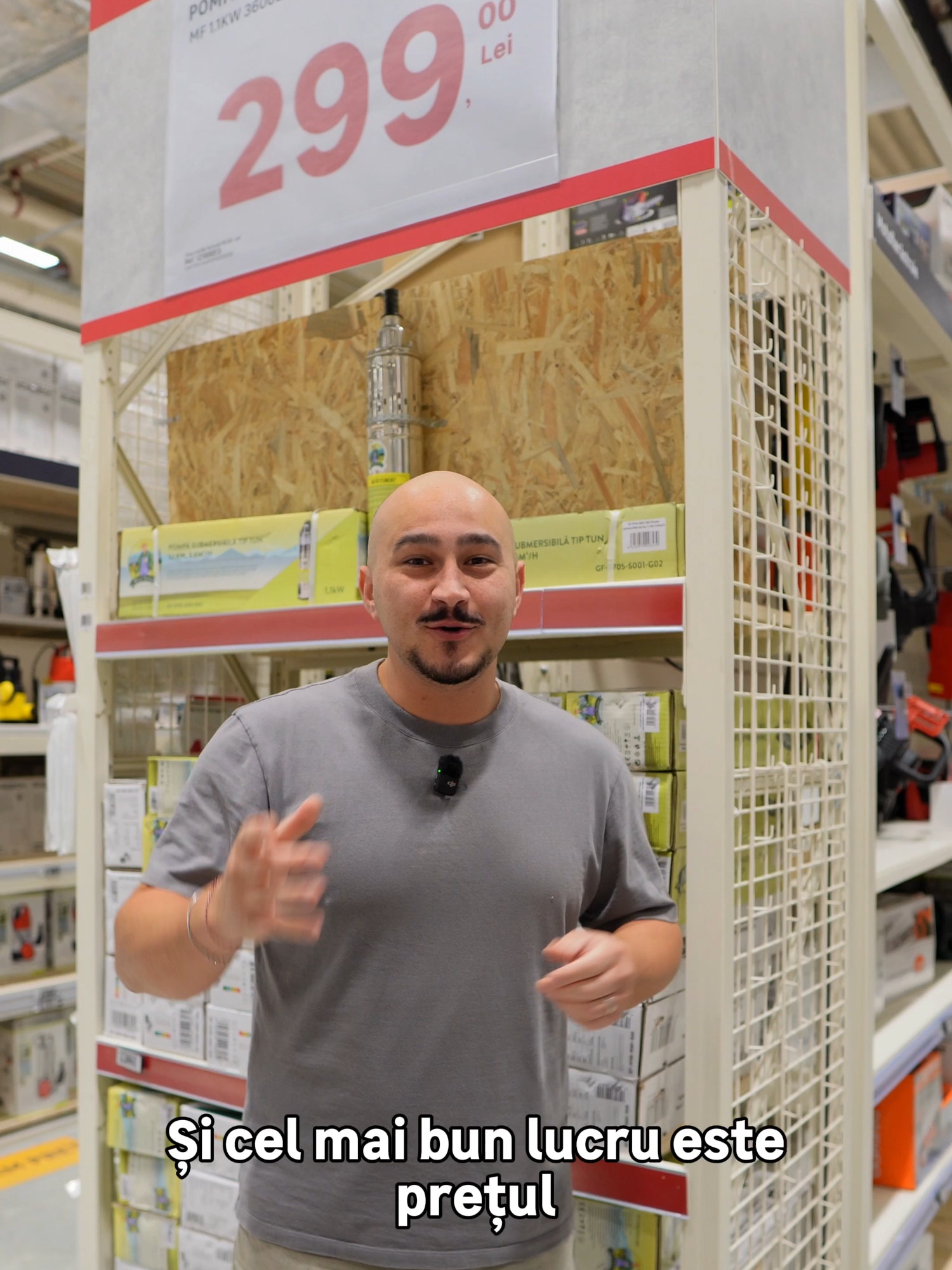 Alegerea ideală pentru grădina ta: pompa submersibilă Micul Fermier Cu o putere de 1100 de W și un debit de 3600 de litri pe oră, poate ridica apa până la 80 de metri înălțime, fiind ideală pentru puțuri adânci sau pentru a alimenta sistemul de irigație din curte. E o pompă fiabilă, compactă, ușor de instalat și perfectă pentru gospodării. Te invităm să o descoperi în magazine sau online! #leroymerlinro