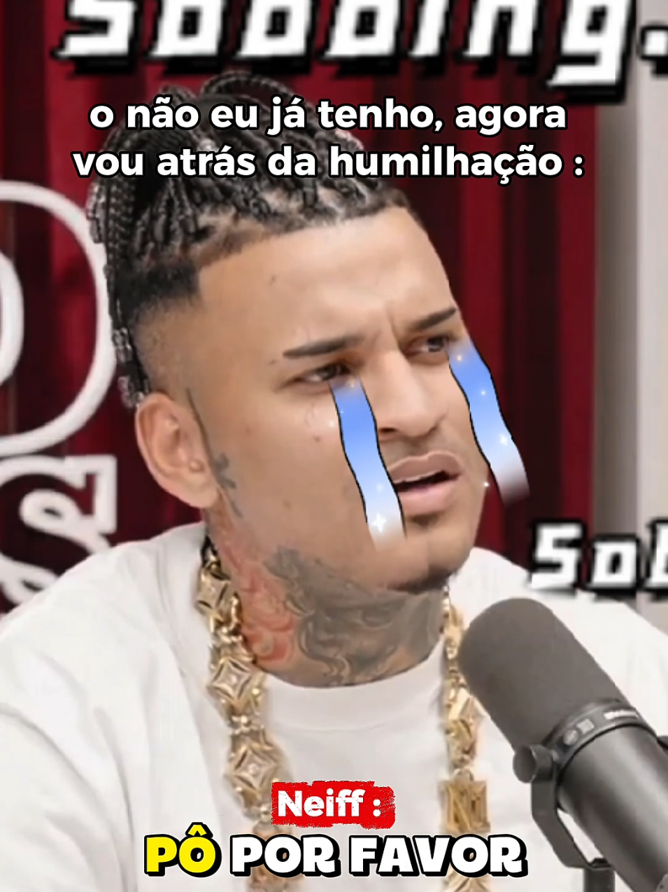 Humilhação é isso aqui 😂 @ANDERSON NEIFF 👍🏻👎🏿  #bregafunk #andersonneiff #neiff #Recipe #poddelasoficial 