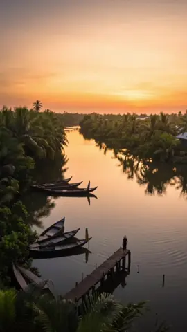 Bến sông quê… #quehuong #binhyen #countryside #peace #sunsets 