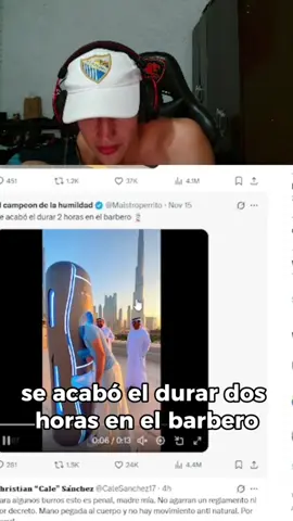 Posta tendria que ser real esta maquina de cortar el pelo #ia  #maquina #cortedepelo #reaccion #uruguay 