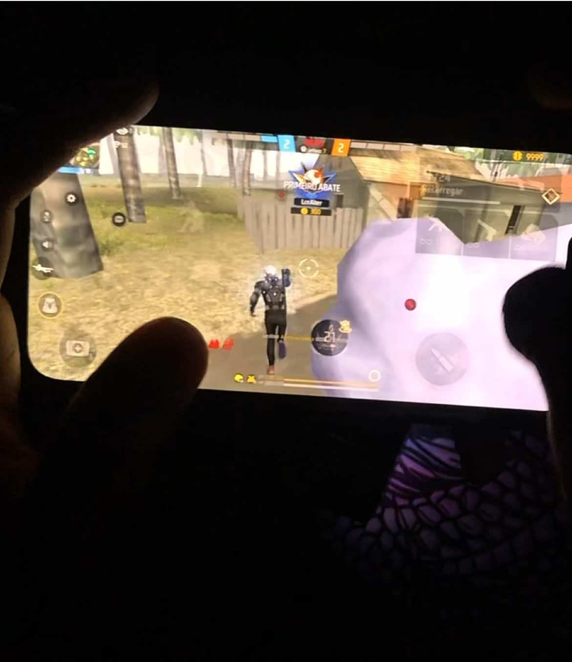 Handcam+auxílio de mira #freefire #handcam #fyp 