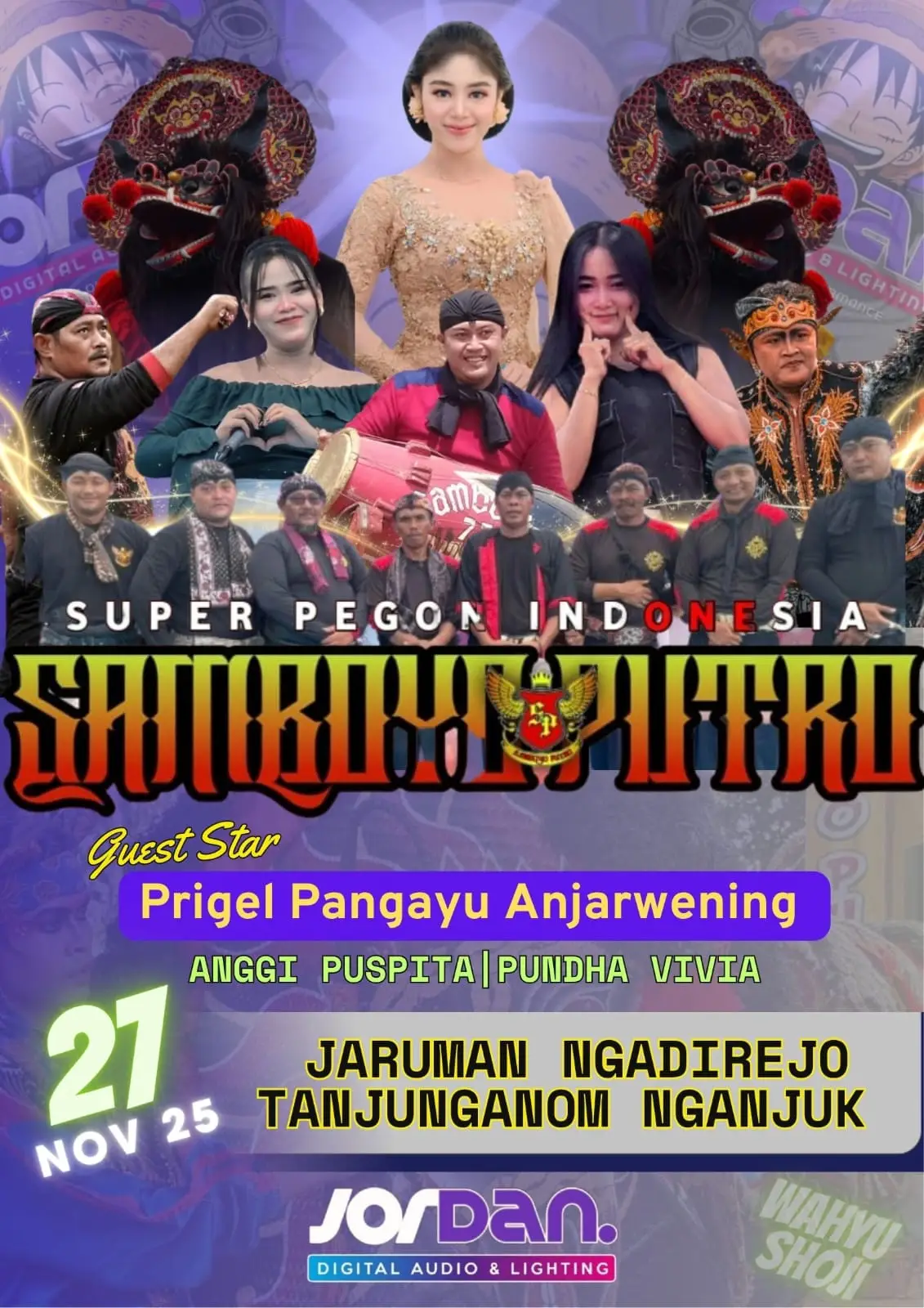 Samboyo Putro 1977 Perform Jaruman Ngadirejo Tanjunganom Nganjuk Guest Star Prigel Pangayu Anjarwening Powered By Jordan Audio #samboyoputro1977 #fyppppppppppppppppppppppp #fypage #viral #nganjuk24jam 