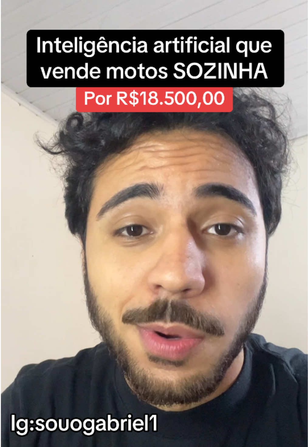 Inteligência artificial que vende motos sozinha