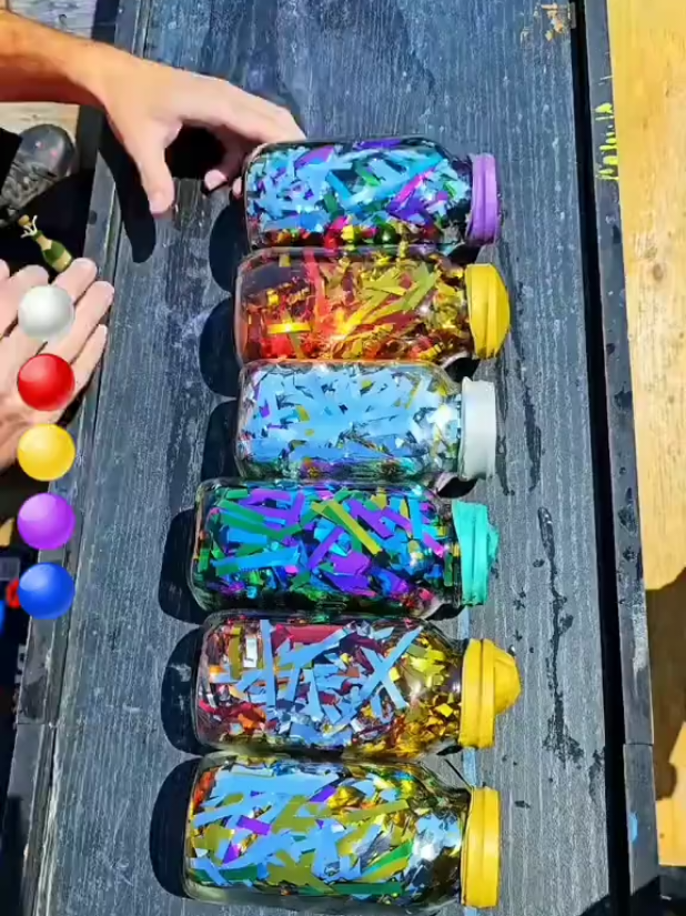 #BottleBreaking #SatisfyingVideo  #GlassSmash #DestructionASMR  #تكسير_قوارير_زجاج 