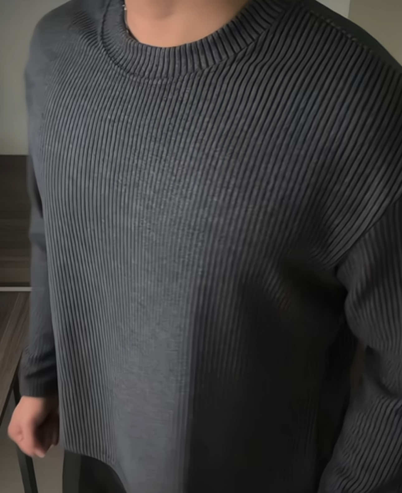 DEN STUDIO Áo Tay Dài Len Gân Oversize #realmen68 #realmenbyHoàng 