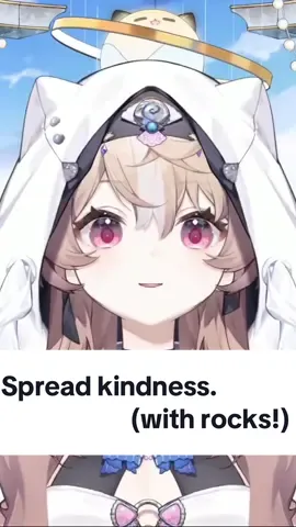 Otter-approved positivity sharing technique: Grab a rock. Charge it with love. YEET responsibly. 🪨💖 Don’t forget to WOOSHA!  (This is bad advice. Don’t take life advice from otters)  #Vtuber #OtterVtuber #WholesomeVtuber #VtuberClips #Positivity 
