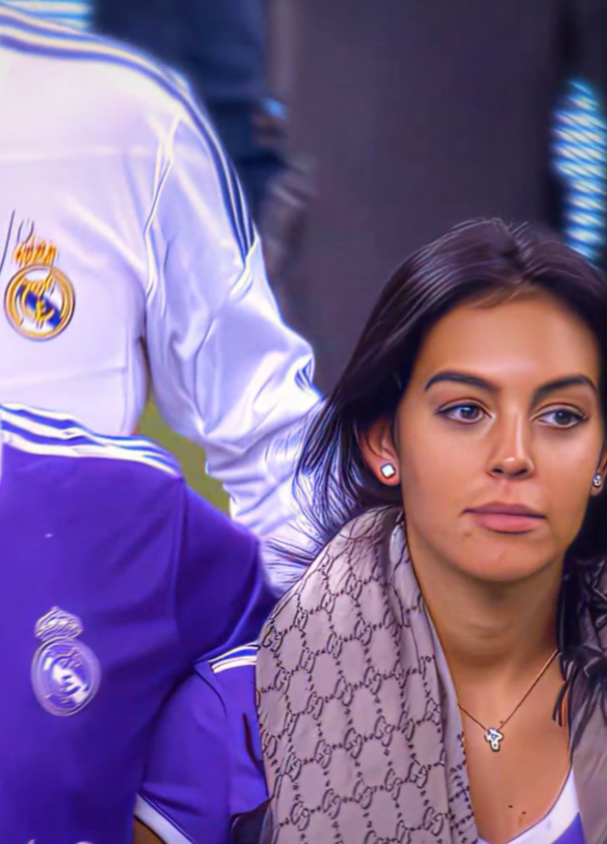 Cristiano Ronaldo and gerogina #cr7 #sportsontiktok @Georgina Rodríguez 