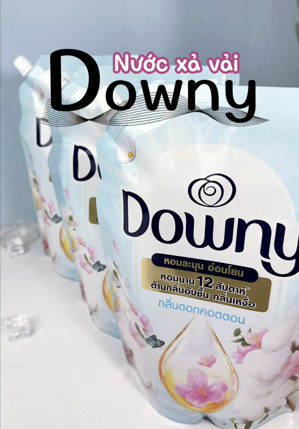 Thời tiết mưa nồm ẩm quần áo lâu khô không thể thiếu em nước xả vải Downy lưu hương này được #pgsuperbrandday #nuocxavaidowny #downy #hangtieudung #viral 