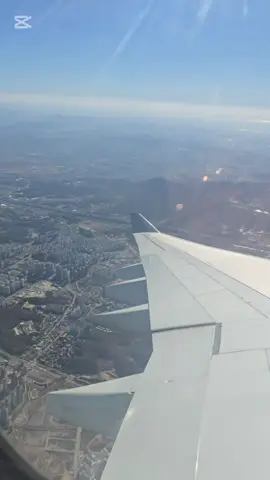 Flight to Jeju-do 🛫🏖🇰🇷 #korea #skyview #jeju 