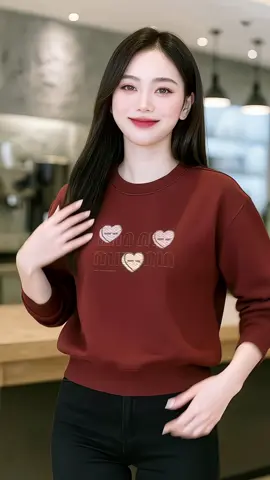 Áo nỉ chất đẹp, form đẹp mặc gọn gàng, năng động, ấm áp #thoitrangnu #thoitrangthudong #aonithudong #aoninu #aonibong 