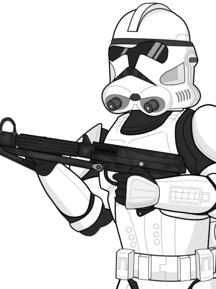 Clone Trooper VS. Stormtrooper. The Battle the galaxy has been waiting to see. #clonetrooper #clonewars #stormtrooper #starwars 