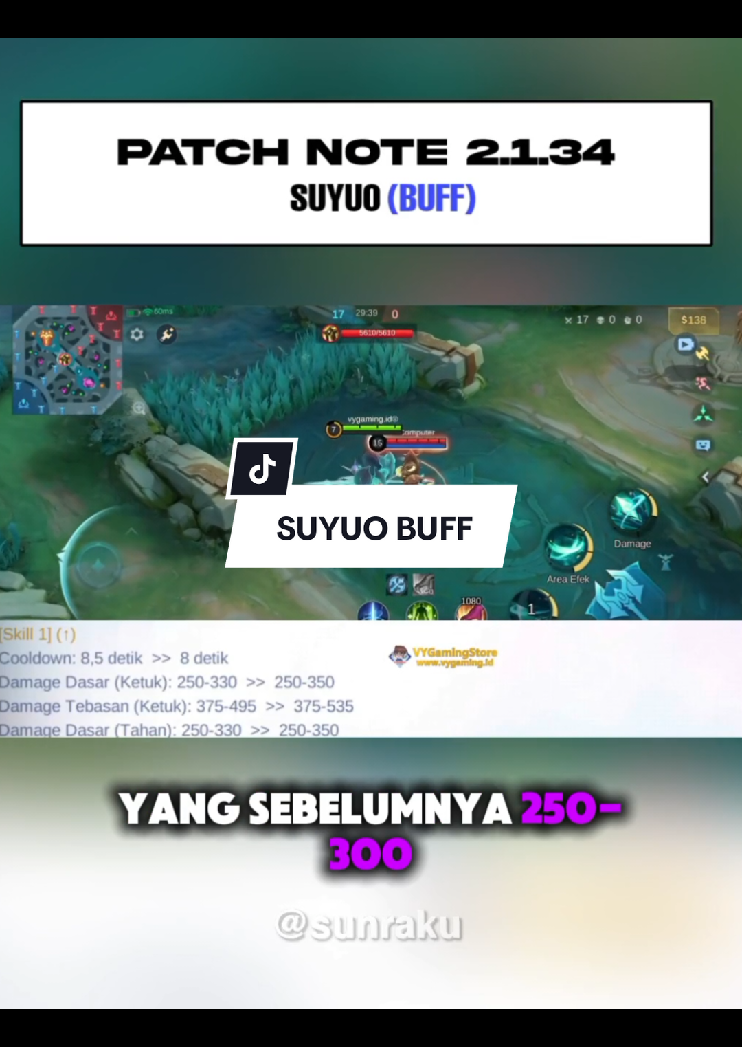 kira kira dengan adanya buff ini bakal masuk meta apa engga nih guys?! 👀🤯 #WinWithMLBB #MLBB #mlbbupdates #mlbbcreator #mobilelegendsbangbang  /sc yt vy gaming 