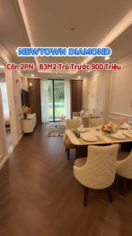 Trả trước 900 triệu sở hữu căn 2PN - 83 m2 NewTown Diamond LH @0773.052.664 #newtowndiamonddanang #canhobien #canhodanang #canhocaocap 