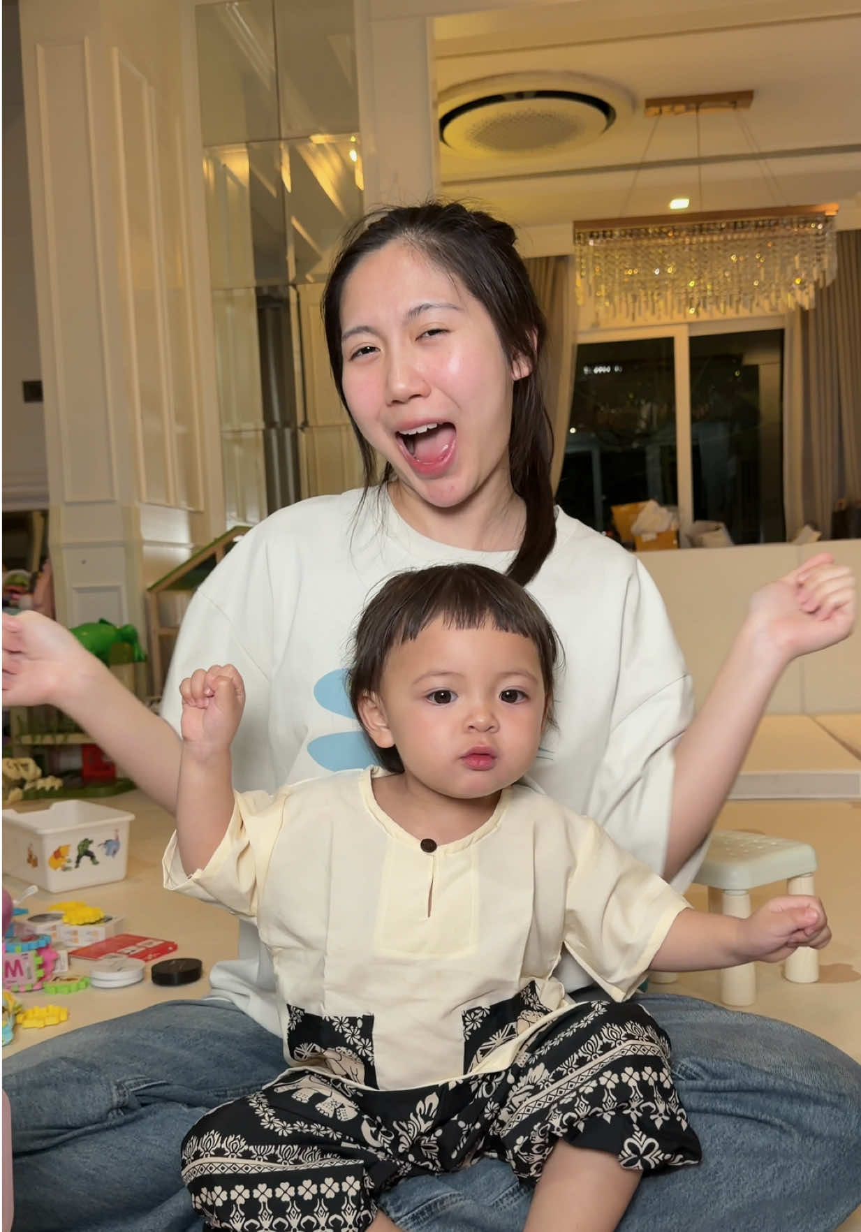 เต้นคู่เเล้วนะคะ🥹😆#เบบี้อีฟ #โซลโมเน่ 